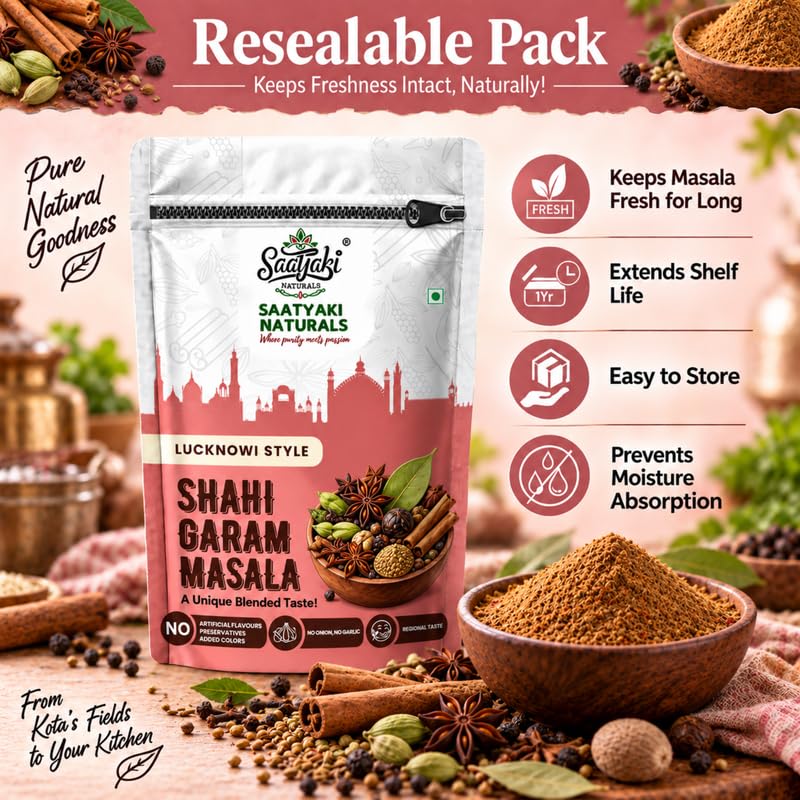 Image 9 of SAATYAKI NATURALS Shahi Garam Masala