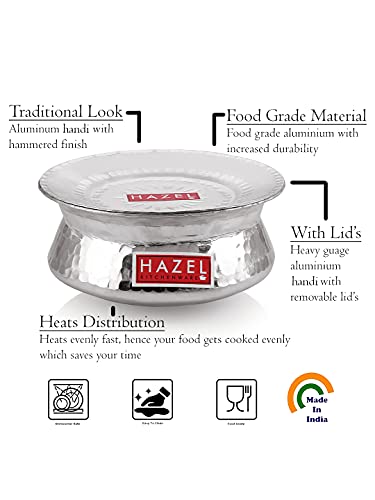 Image 12 of HAZEL Biryani Pot Aluminium Handi Set