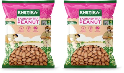 Image 2 of 1 Kg (Pack of 2) for the product KHETIKA Peanuts