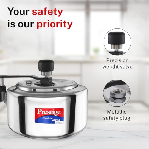 Image 6 of Prestige Svachh Nakshatra Alpha Straight Wall Cooker 2 L