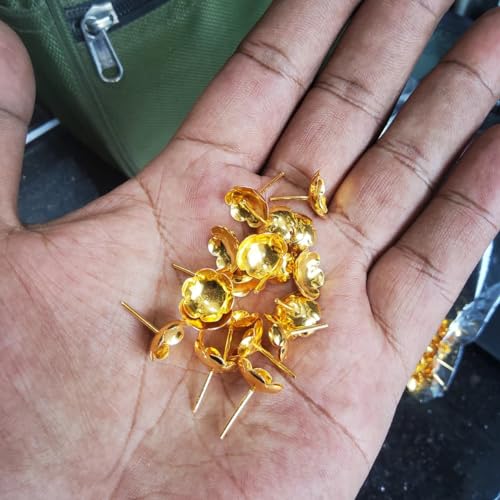Image 2 of Dista Silvers Gold Plated Flowers Pack of 108 57g