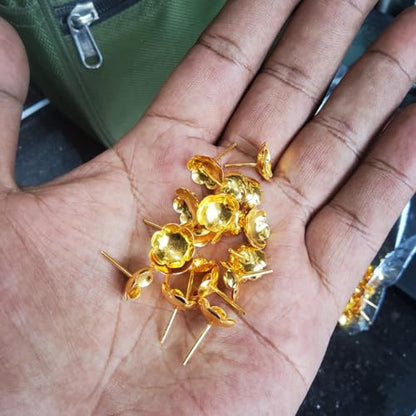 Image 2 of Dista Silvers Gold Plated Flowers Pack of 108 57g