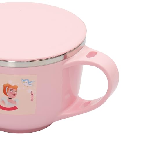Image 5 of Jaypee Plus Stainless Steel Disney Princess Souptok Prime Soup Bowl with Lid & Spoon, 700 Ml