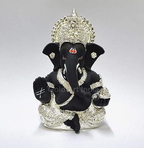 Image 27 of Silver Black for the product Gold Art India Ganesha Idol
