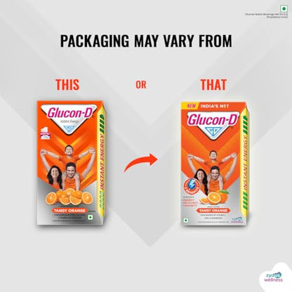 Image 3 of Glucon-D Instant Energy Health Drink Tangy Orange