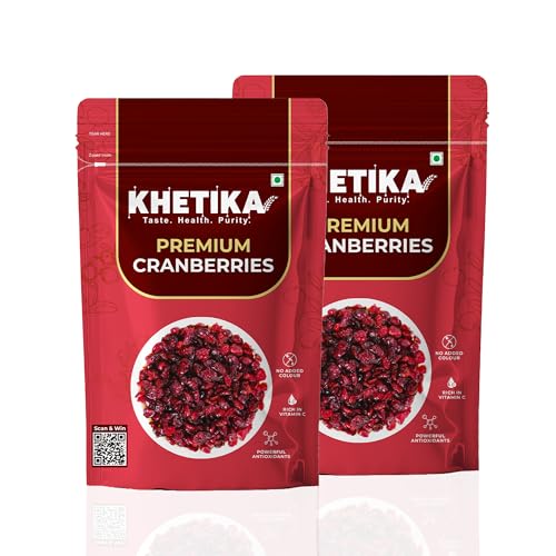 Image 2 of 200g (Pack of 2) for the product KHETIKA Cranberries