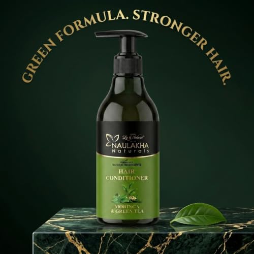 Image 2 of Naulakha Naturals Moringa and Green Tea Hair Conditioner | All Hair Type | No Paraben & Sulphate | chemical Free | Natural Ingredients