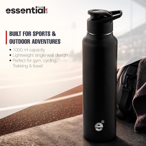Image 3 of BERGNER Essential Plus Stainless Steel Water Bottle 1000ml