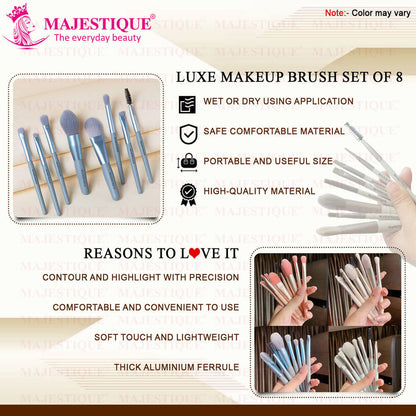 Image 4 of Majestique Makeup Brush Collection Set