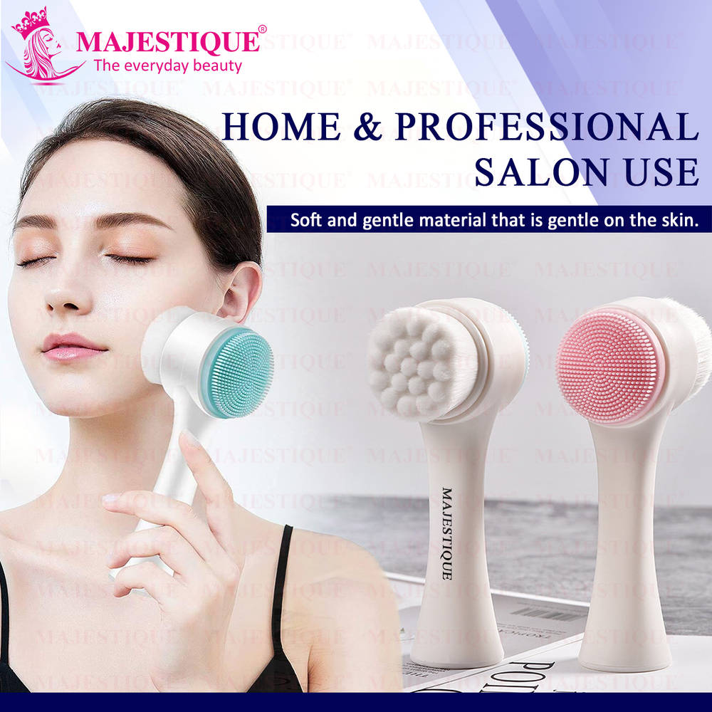 Image 5 of Majestique Dual Side Facial Deep Pore Cleansing Face Brush Color May Vary