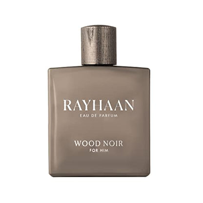 Image 1 of 100 ml / Pack of 1 for the product RAYHAAN Wood Noir -Eau de Parfum for Men | Bold & Earthy Essence