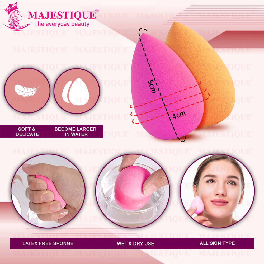Image 2 of Majestique Makeup Blender Sponge