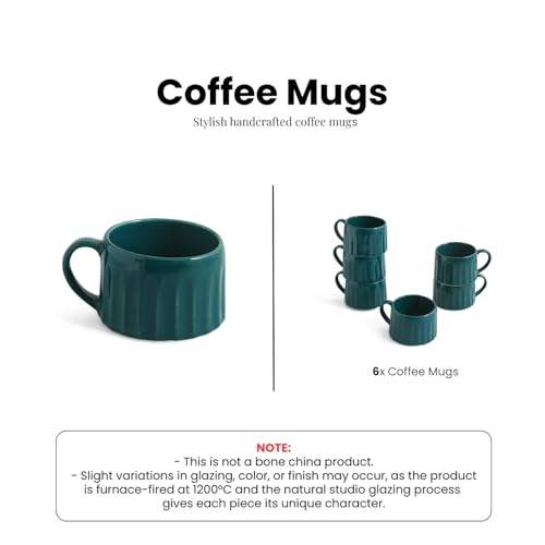 Image 8 of ExclusiveLane Aqua Ceramic Coffee Mugs