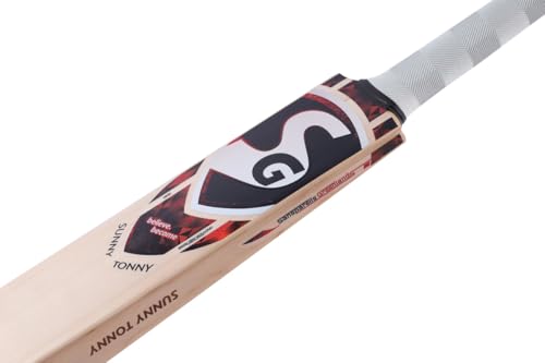 Image 3 of SG Sunny Tonny English Willow Cricket Bat – Grade 3 Professional Bat for Leather Ball – Sizes, HW, 6 to 1