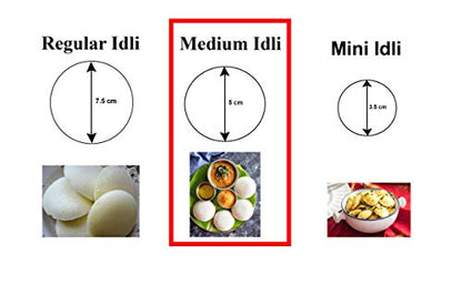Image 4 of HAZEL Stainless Steel Medium Idli Plate with Stand, 4-Rack Plates, 20 Idlis
