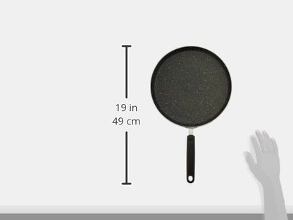 Image 4 of Prestige Omega Deluxe Granite Dosa Tawa, 280 mm, Black, Nonstick Aluminium