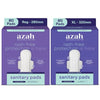 Image 1 of Default Title for the product AZAH Sanitary Pads Combo Pack of 160