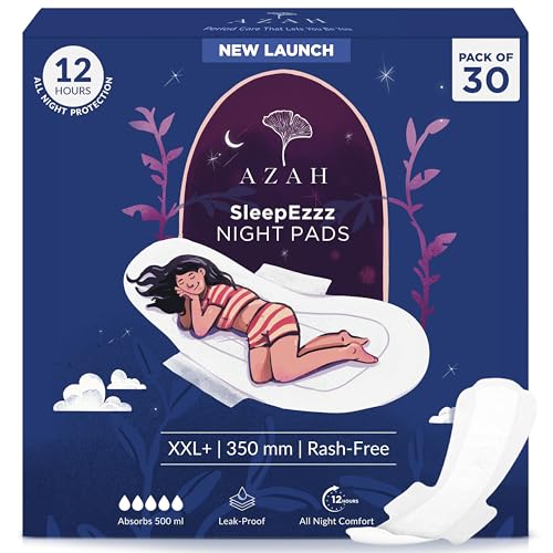 Image 1 of Default Title for the product AZAH Azah XXL+ Sanitary Napkins for Women Pack of 30 350MM
