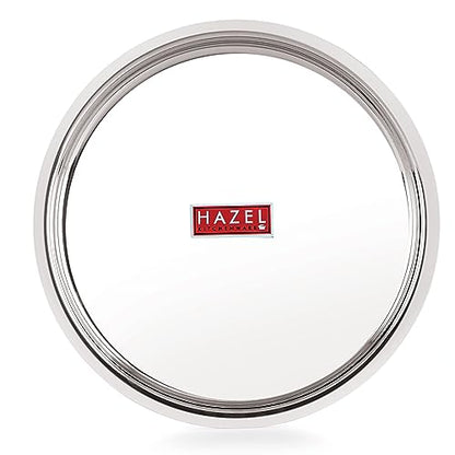 Image 7 of HAZEL Stainless Steel Plates Set 25 cm