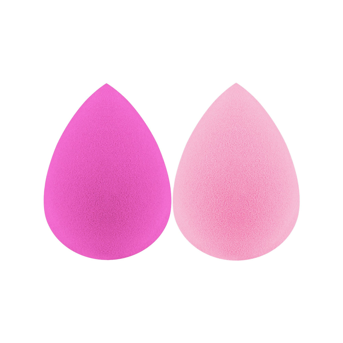 Image 1 of 2 pcs / Pack of 1 for the product Miss Claire Beauty Blender 2 In 1 - Candy Floss & Fuscia