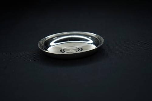 Image 2 of Dista Silvers Plate 17g, Prasadam Plate, Silver Pooja Plate