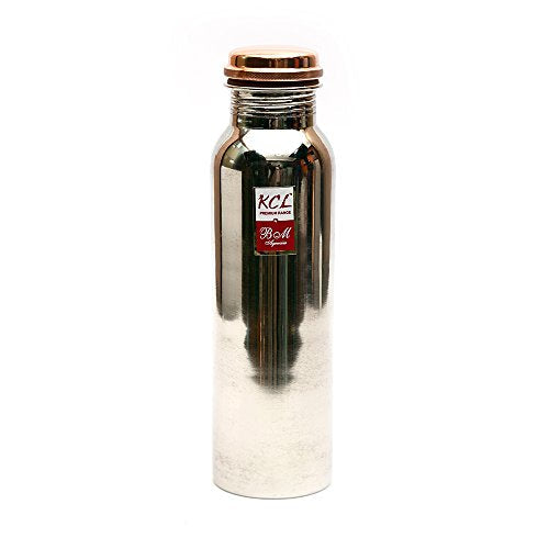 Image 1 of Default Title for the product KCL Pure Copper Bottle with Nickel Coat 950 ml