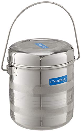 Image 1 of Default Title for the product neelam Stainless Steel Diamond RDD Milk Pot 7100 ml
