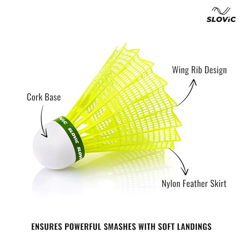Image 7 of SLOVIC Shuttlecock Set Pack of 6