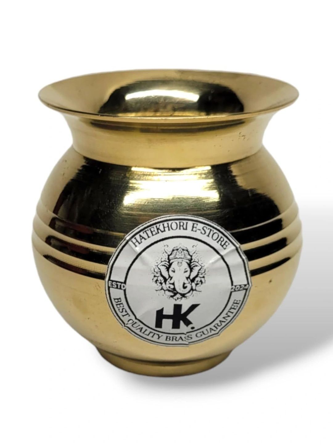 Image 1 of Gold / Onesize for the product HATEKHORI Brass Mangal Kalash