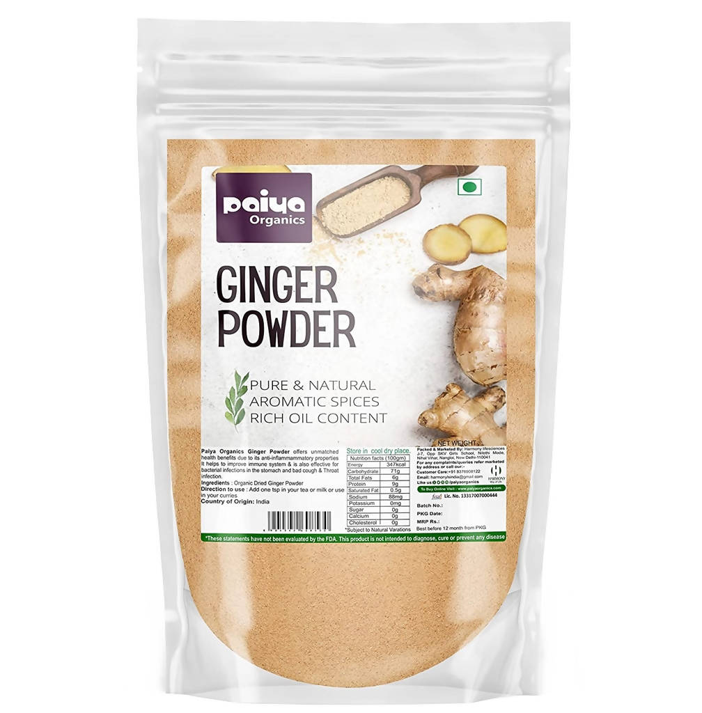 Image 1 of 100 gm / Pack of 1 for the product Paiya Organics Ginger Powder