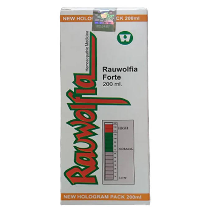 Image 1 of 200 ml for the product Dr. Wellmans Homeopathy Rauwolfia Forte Syrup