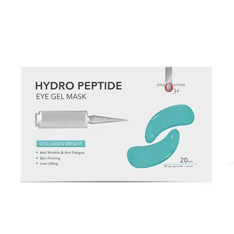 Image 1 of Professional O3+ Hydro Peptide Hydrogel Eye Patch Mask With Collagen & Hyaluronic Acid For Dark Circles