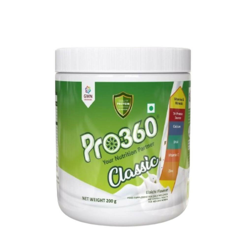 Image 1 of Pro360 Classic Daily Wellness Nutritional Protein Health Drink Supplement Powder