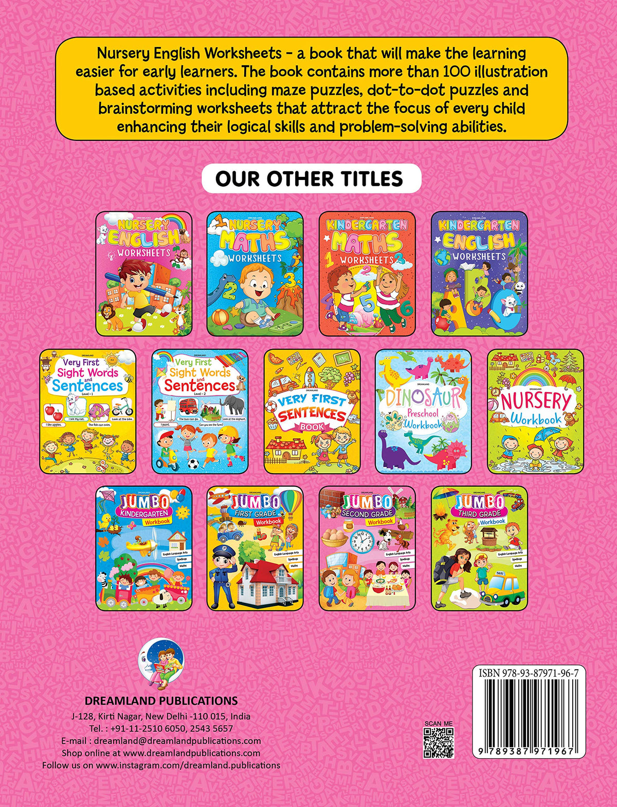 Image 2 of Dreamland Nursery English Worksheets