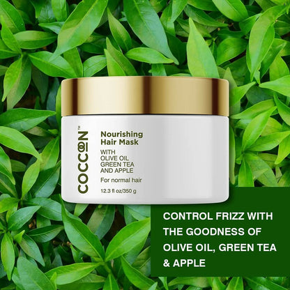 Image 2 of Coccoon Nourishing Hair Mask With Olive Oil, Green Tea & Green Apple