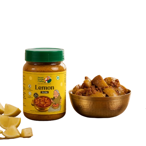 Image 1 of 250 gm / Pack of 1 for the product Sweet Karam Coffee Lemon Pickle