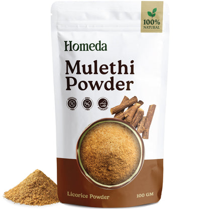 Image 1 of 100 gm for the product Shudh Online Mulethi Powder