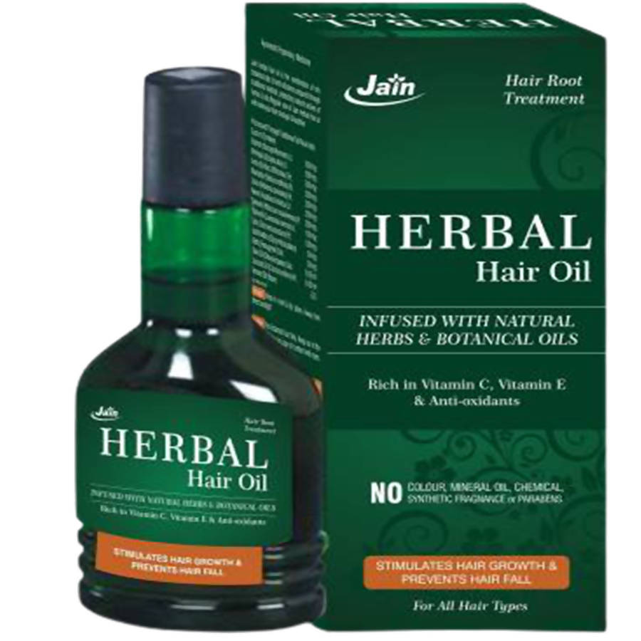 Image 1 of 120 Ml / Pack of 1 for the product Jain Herbal Hair Oil