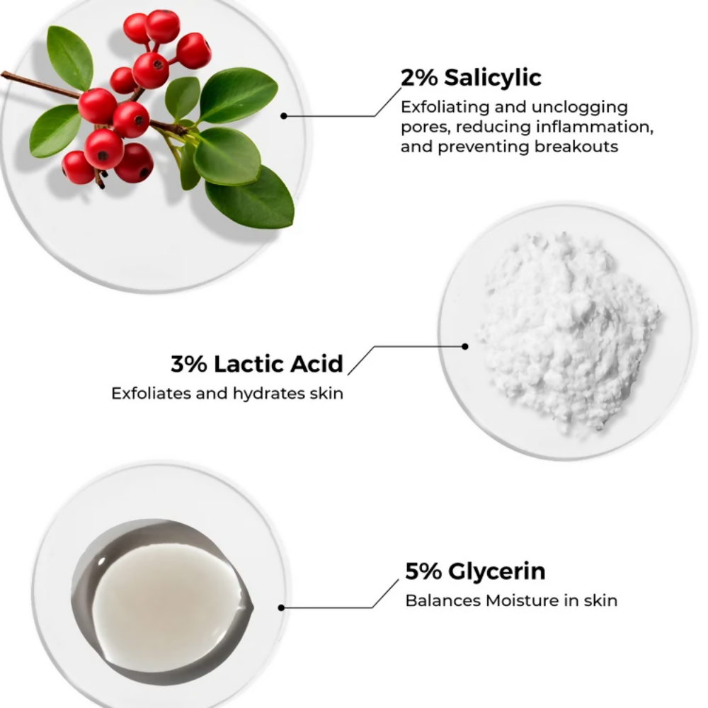 Image 6 of Brillare Mini Salicylic and Lactic Acid Face Wash