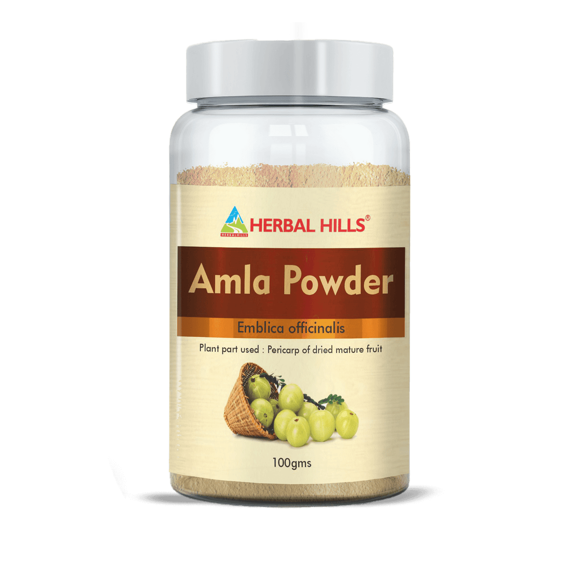 Image 1 of 100 gm for the product Herbal Hills Organic Amla Powder