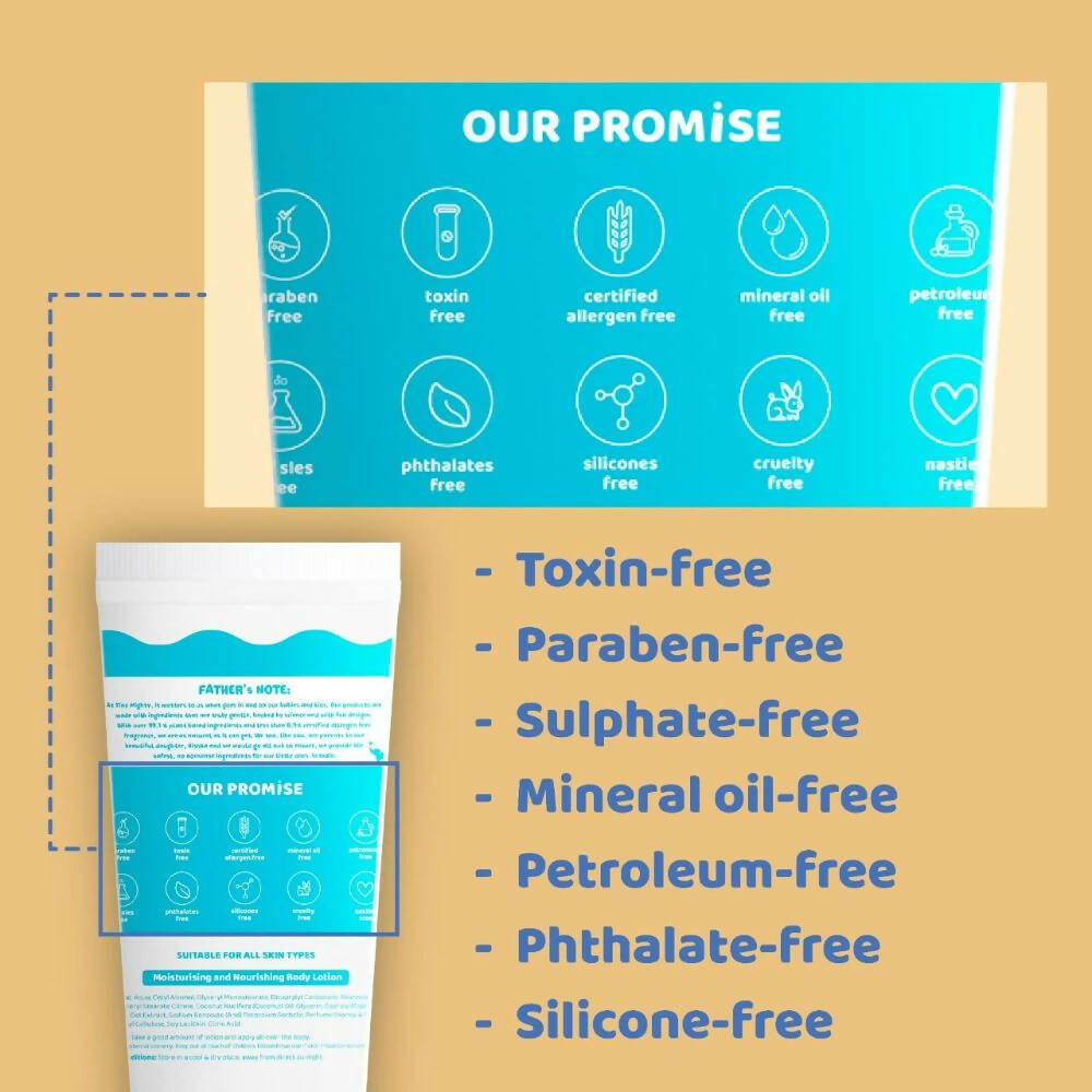 Image 7 of Tiny Mighty Kids Body Lotion For Sensitive Skin