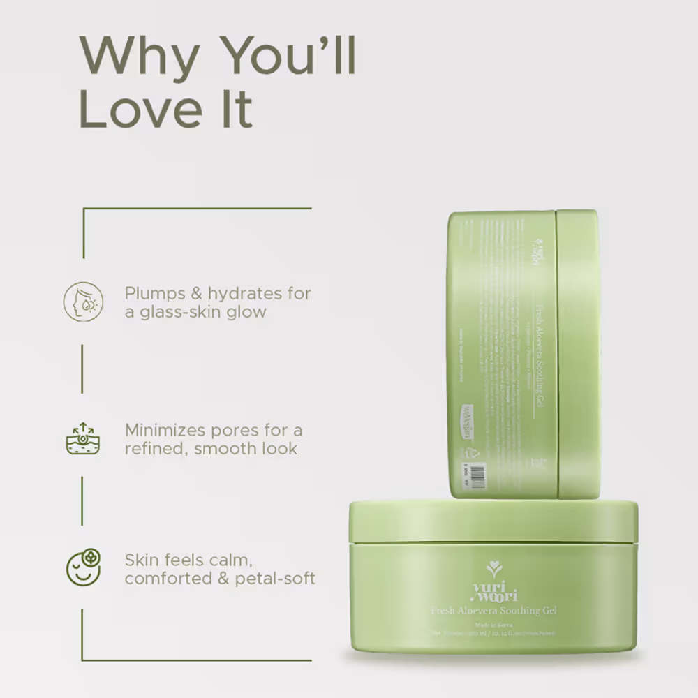 Image 4 of Yuri Woori Fresh Aloe Soothing Gel