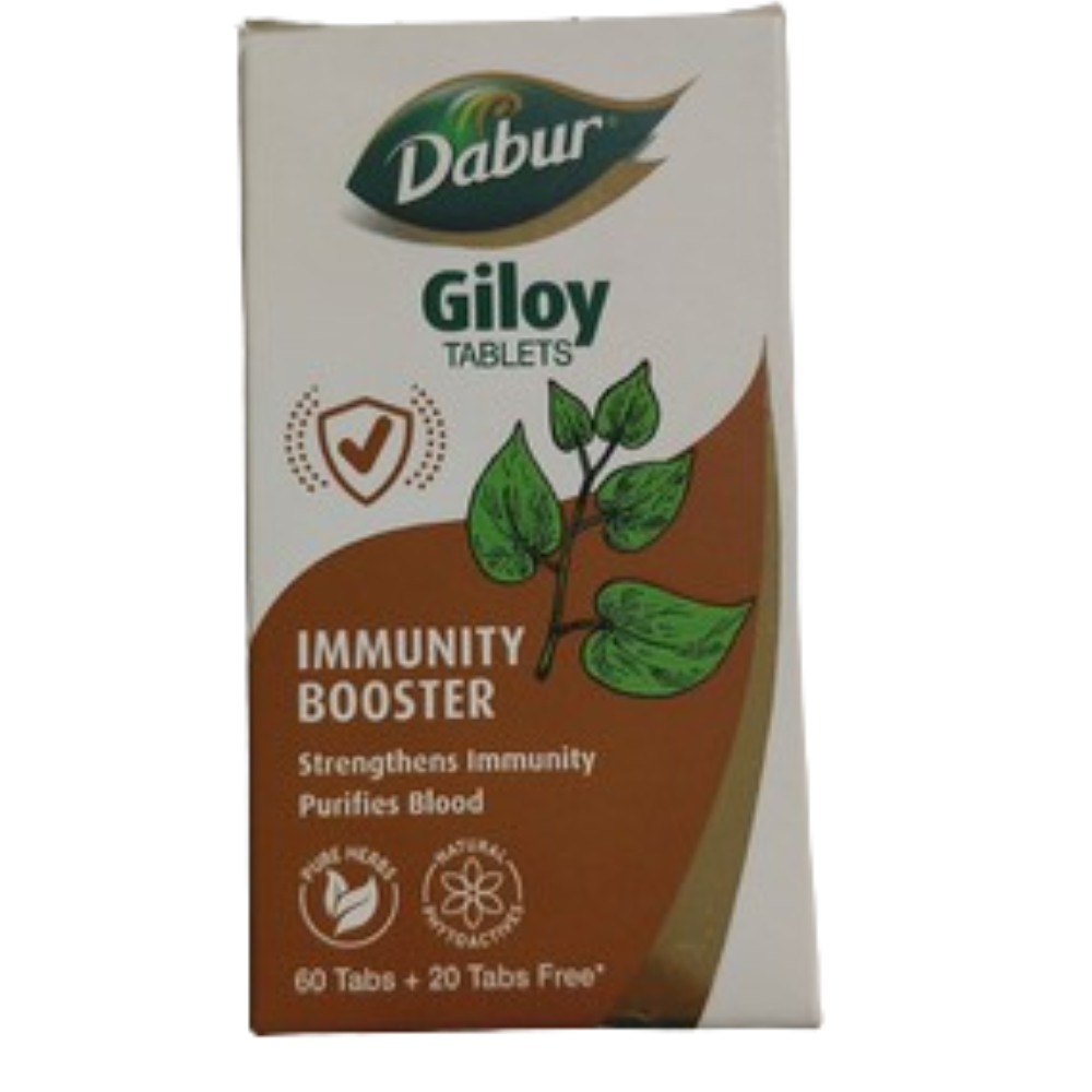 Image 1 of Pack of 1 for the product Dabur Giloy Tablets Immunity Booster