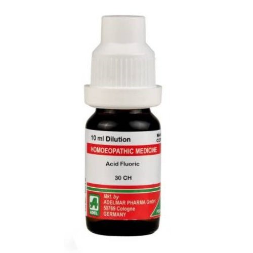 Image 1 of 30 CH / 10 ml for the product Adel Homeopathy Acid Fluoric Dilution (10 ml)