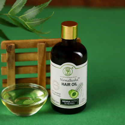 Image 3 of Tatvik Ayurveda Nirmalkesha Hair Oil (Henna With 8-Herbs)