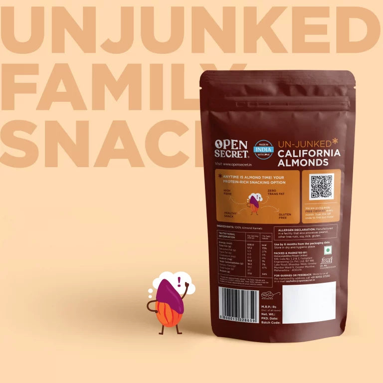 Image 3 of Open Secret OS California Almonds Premium