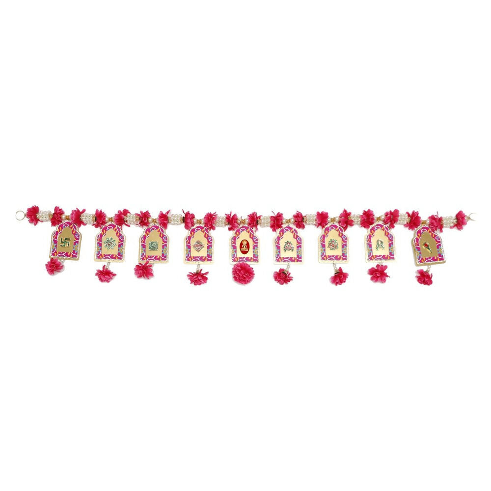 Image 5 of Renu's Creation Ashtamangal Toran with 9 Auspicious Symbols