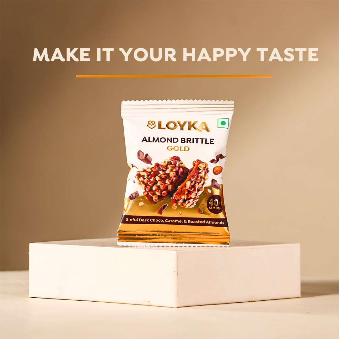 Image 3 of Loyka Almond Brittle Gold 28 Pcs Box