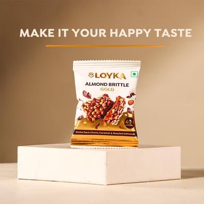 Image 3 of Loyka Almond Brittle Gold 28 Pcs Box