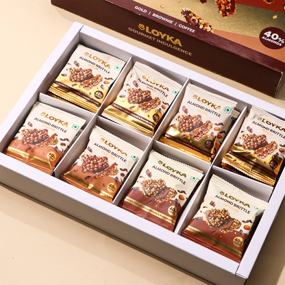 Image 5 of Loyka Almond Brittle Assorted 28 Pcs Box
